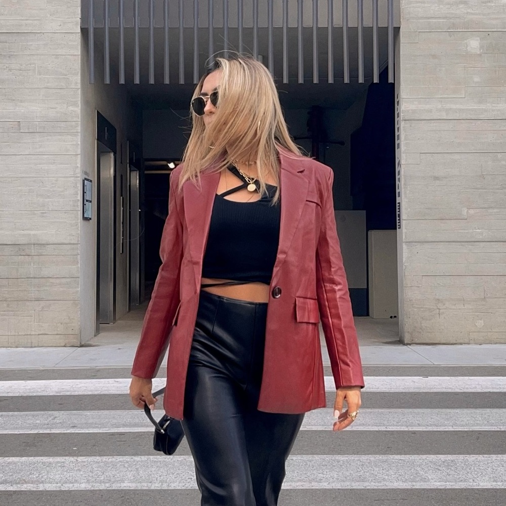 Princess Polly Jocelyn Leather Jacket